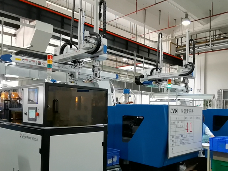 VSport-胜利机械手视觉马达壳自动化